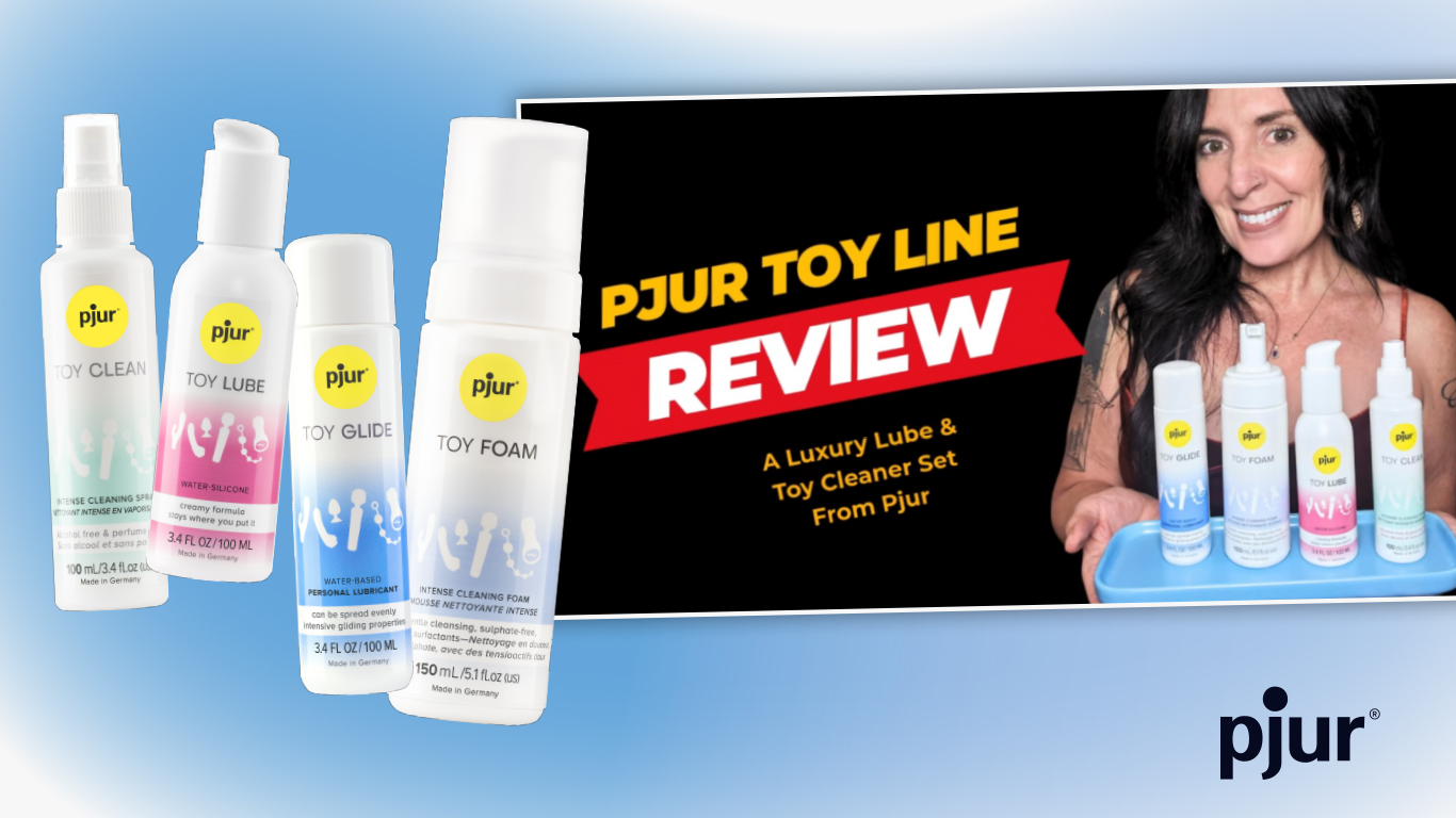 Talk Sex with Annette reviews pjur TOY range