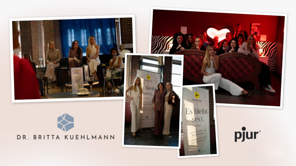 Collage zum Dr.Britta Kühlmann Event auf der SEXNOW