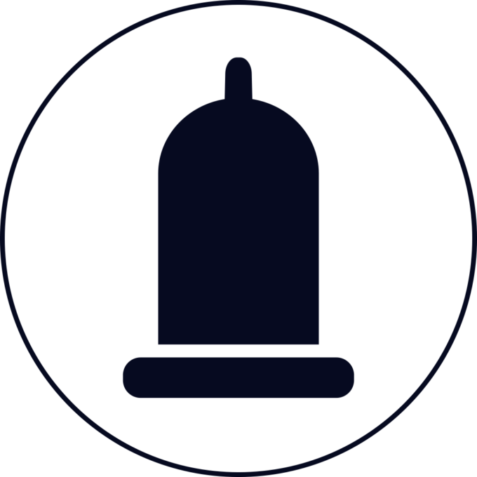 Pjur Icons blanco latexkondomgeeignet