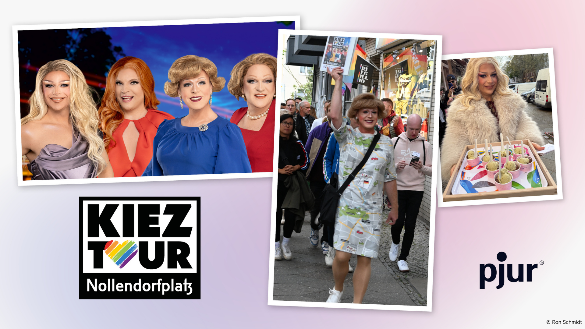 Collage der Kieztour bestehend aus 3 Bildern