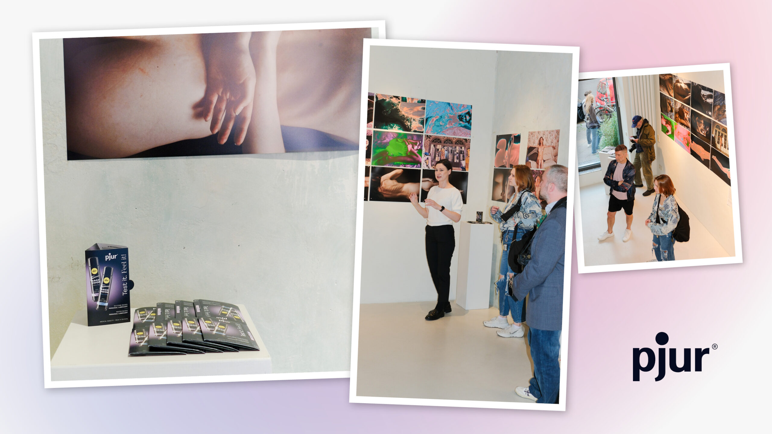 Collage der NAGOTA Ausstellung in Berlin