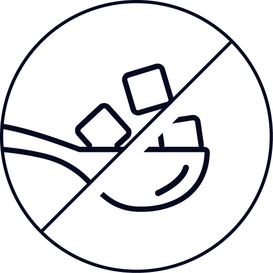 Icon No added sugar